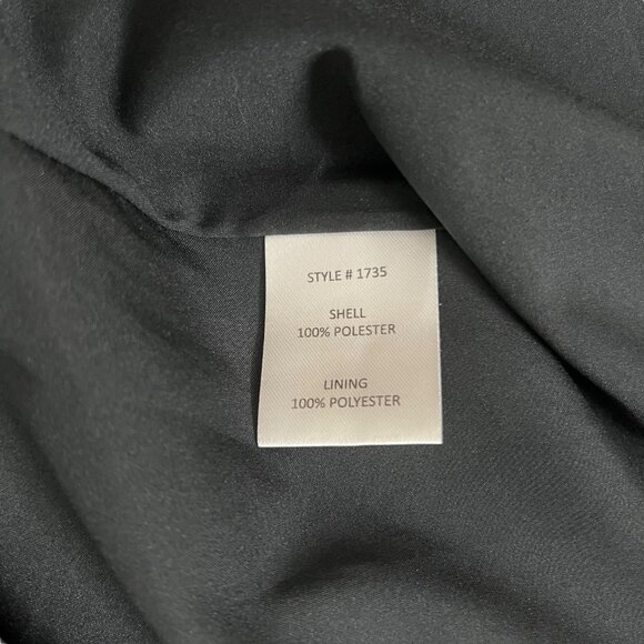 Anthropologie Hutch Shea Floral Mini Dress Black 6‎ Long Sleeve Ruffle Romantic - Picture 12 of 16